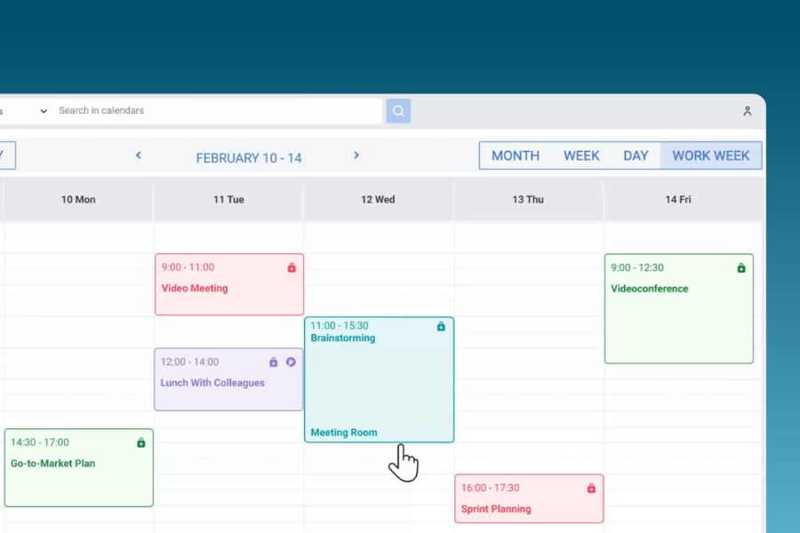 Calendario Carbonio con respaldo de Nonosky