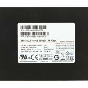 Samsung NVMe SSD 480GB U.2