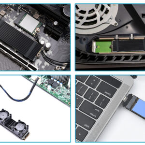 ELUTENG - M.2 SSD Heatsink 4PCS 2280