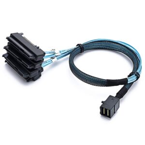 Cable Mini SAS a SAS: SFF-8643 a SFF-8482
